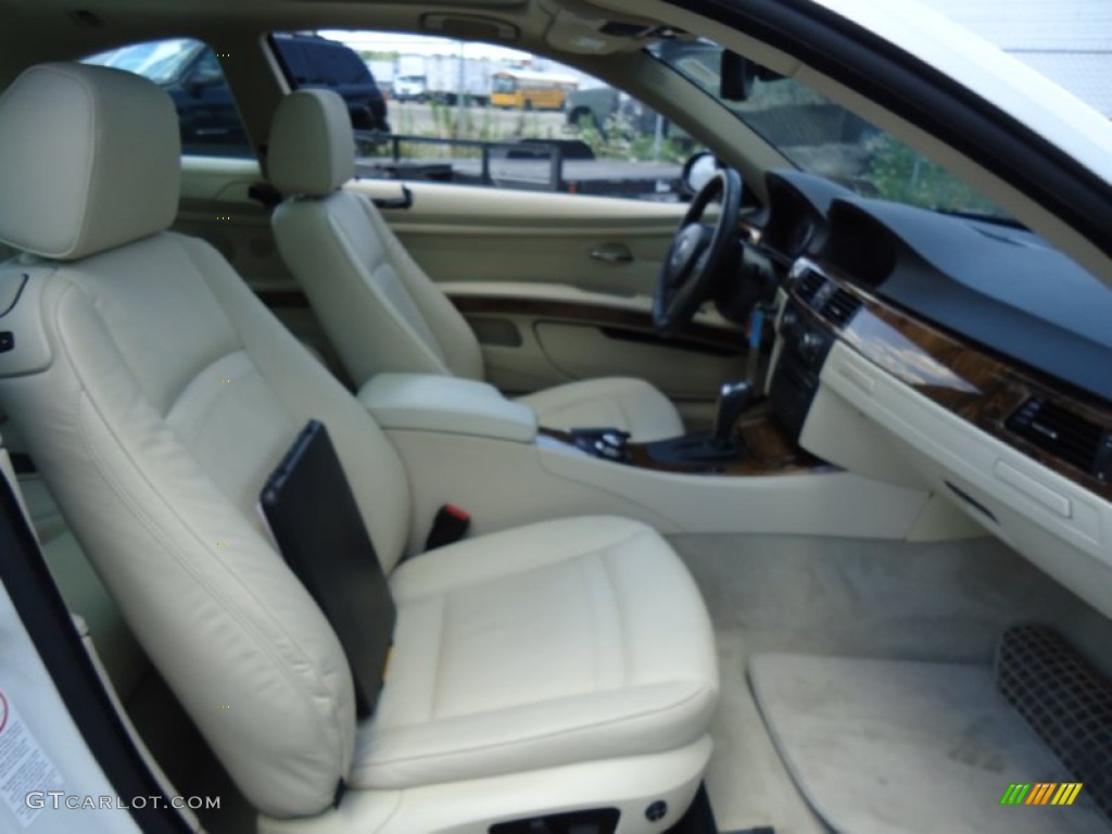 2008 3 Series 335i Coupe - Alpine White / Cream Beige photo #17