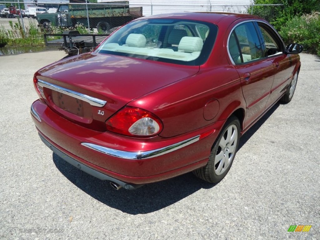 Radiance Red Metallic 2004 Jaguar X-Type 3.0 Exterior Photo #67102285