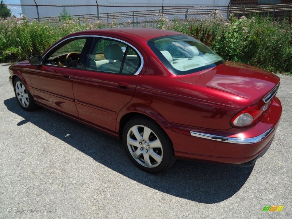 Radiance Red Metallic 2004 Jaguar X-Type 3.0 Exterior Photo #67102296