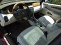 2004 Jaguar X-Type Ivory Interior Prime Interior Photo