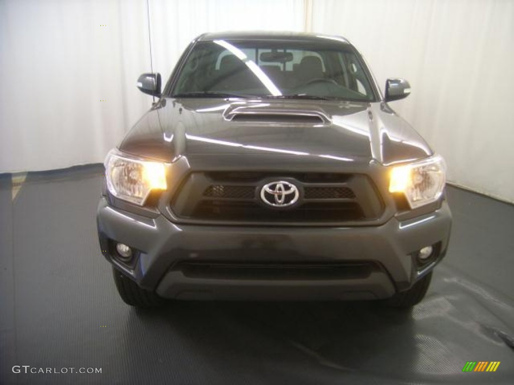 2012 Tacoma V6 TRD Sport Double Cab 4x4 - Magnetic Gray Mica / Graphite photo #2