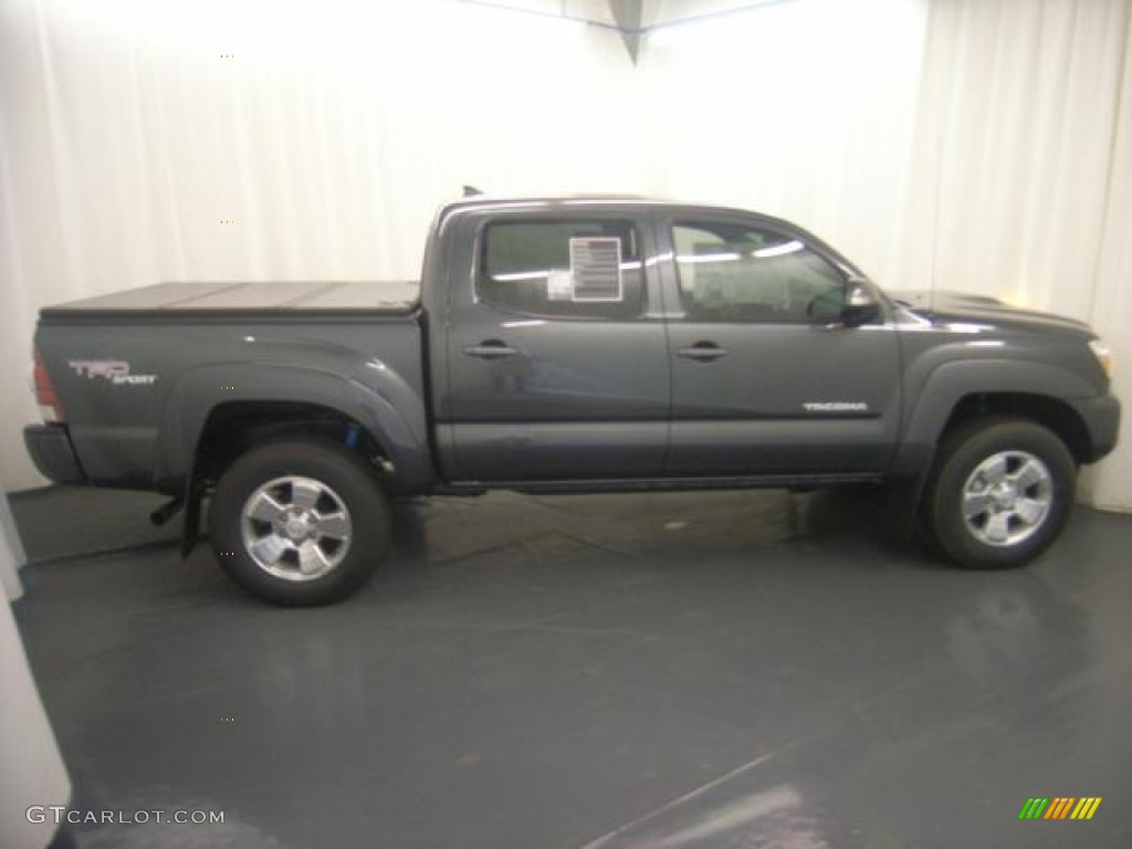 2012 Tacoma V6 TRD Sport Double Cab 4x4 - Magnetic Gray Mica / Graphite photo #4