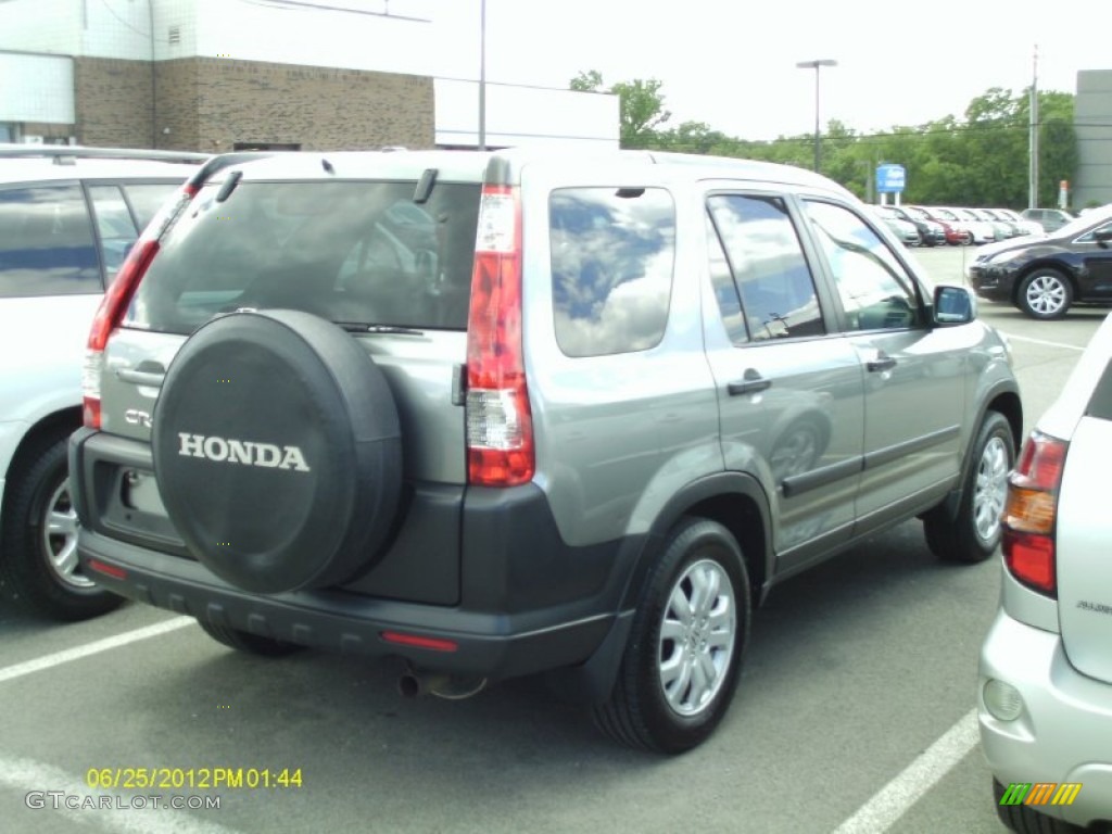 2005 CR-V EX 4WD - Pewter Pearl / Black photo #3