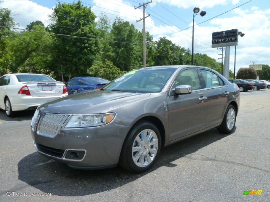 2011 MKZ FWD - Sterling Grey Metallic / Light Camel photo #1