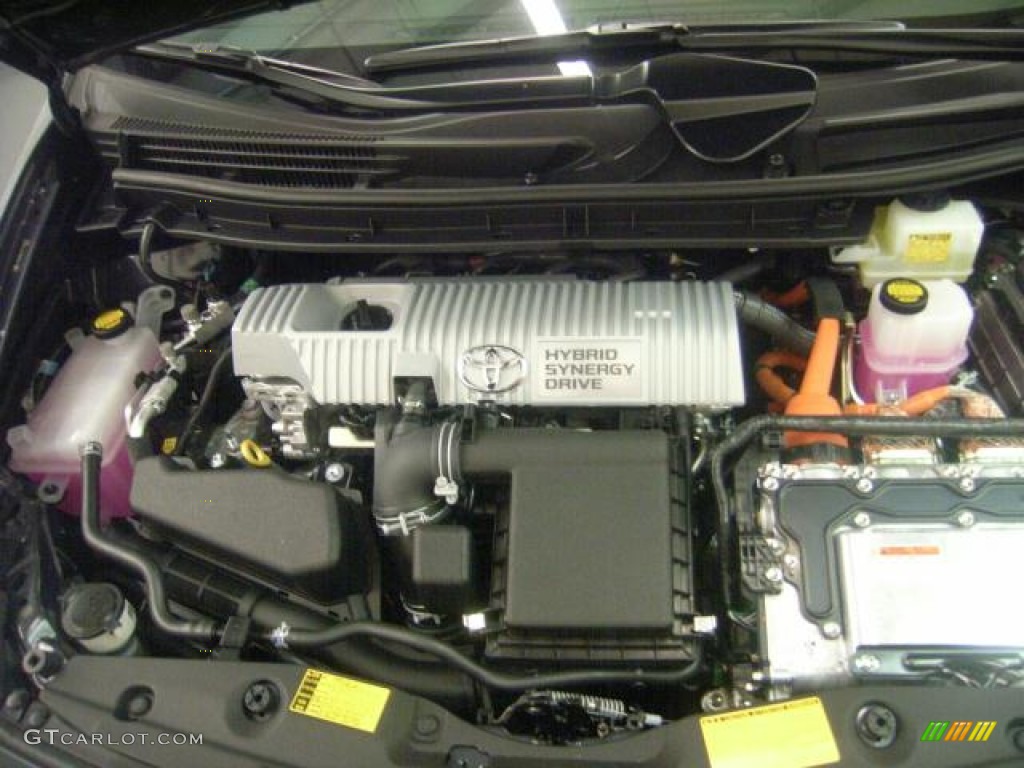 2012 Prius 3rd Gen Two Hybrid - Winter Gray Metallic / Misty Gray photo #11