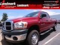 Inferno Red Crystal Pearl 2006 Dodge Ram 2500 ST Quad Cab 4x4