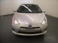 2012 Classic Silver Metallic Toyota Prius c Hybrid Three  photo #2