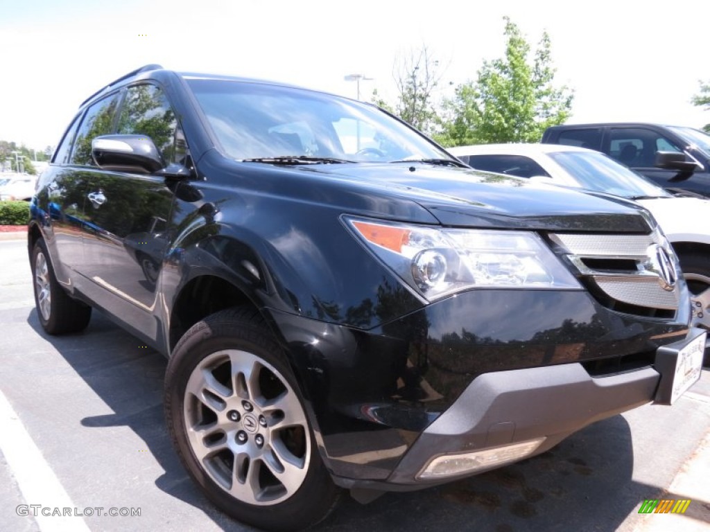 2008 MDX Sport - Formal Black / Ebony photo #4