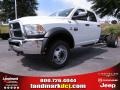 2012 Bright White Dodge Ram 4500 HD ST Crew Cab Chassis  photo #1