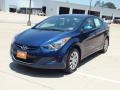 2013 Atlantic Blue Hyundai Elantra GLS  photo #9