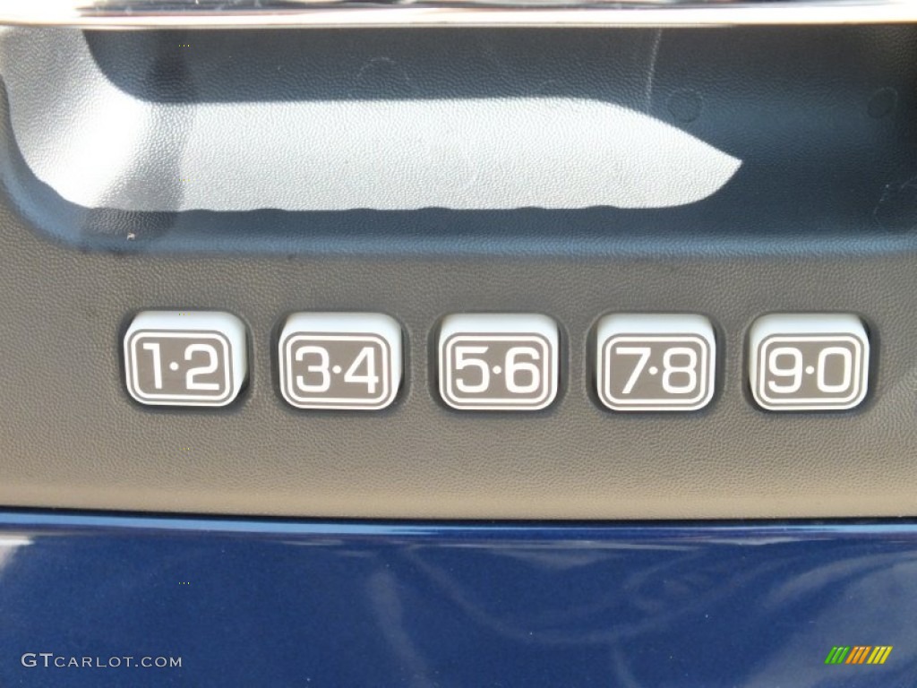 2012 F150 XLT SuperCrew - Dark Blue Pearl Metallic / Steel Gray photo #13