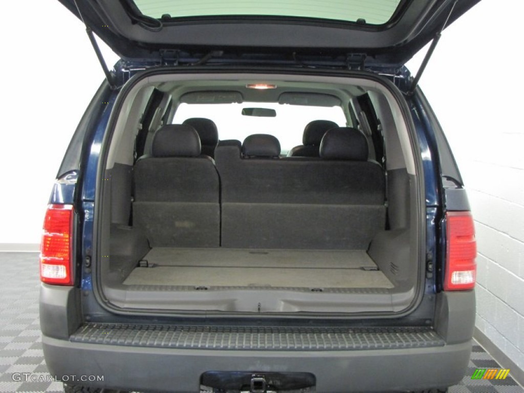 2003 Explorer XLS 4x4 - Medium Wedgewood Blue Metallic / Graphite Grey photo #5