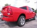 Flame Red 2012 Dodge Ram 1500 Express Quad Cab Exterior