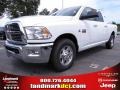 2012 Bright White Dodge Ram 2500 HD SLT Crew Cab  photo #1