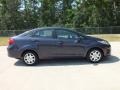 2012 Violet Grey Metallic Ford Fiesta S Sedan  photo #2