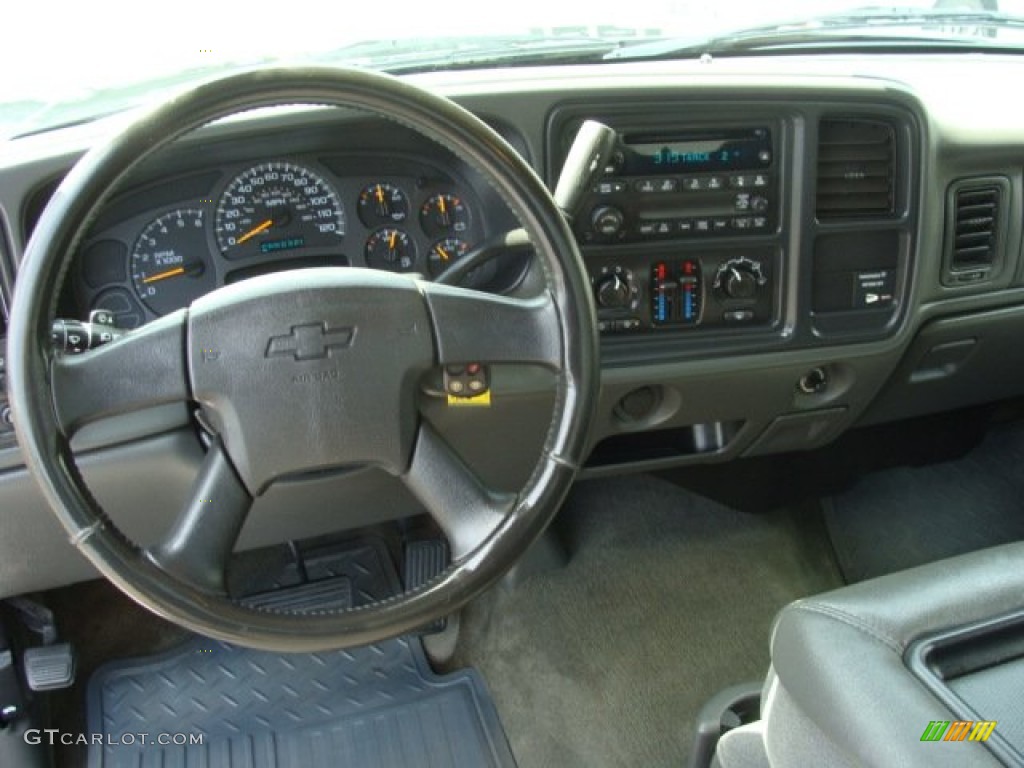 2004 Chevrolet Silverado 1500 LS Regular Cab 4x4 Dark Charcoal Dashboard Photo #67108043