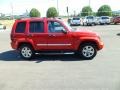2005 Flame Red Jeep Liberty Limited 4x4  photo #2