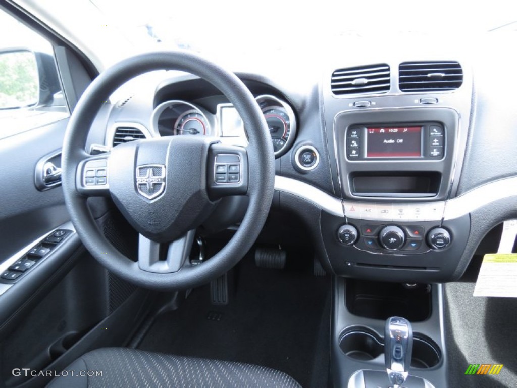 2012 Dodge Journey SXT Black Dashboard Photo #67108679