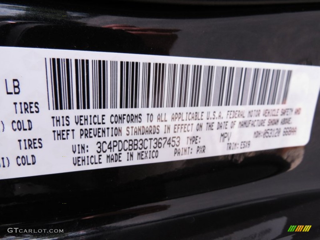 2012 Dodge Journey SXT Parts Photos