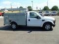 2008 Oxford White Ford F350 Super Duty XL Regular Cab Utility Truck  photo #2