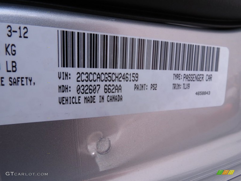 2012 300 Limited - Bright Silver Metallic / Black photo #12