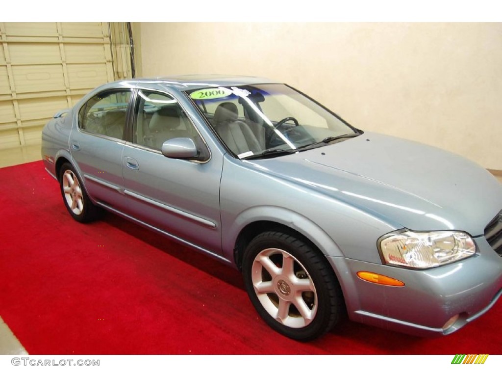 2000 Maxima SE - Satin Blue Pearl / Frost photo #1