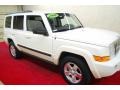 2008 Stone White Jeep Commander Sport  photo #1