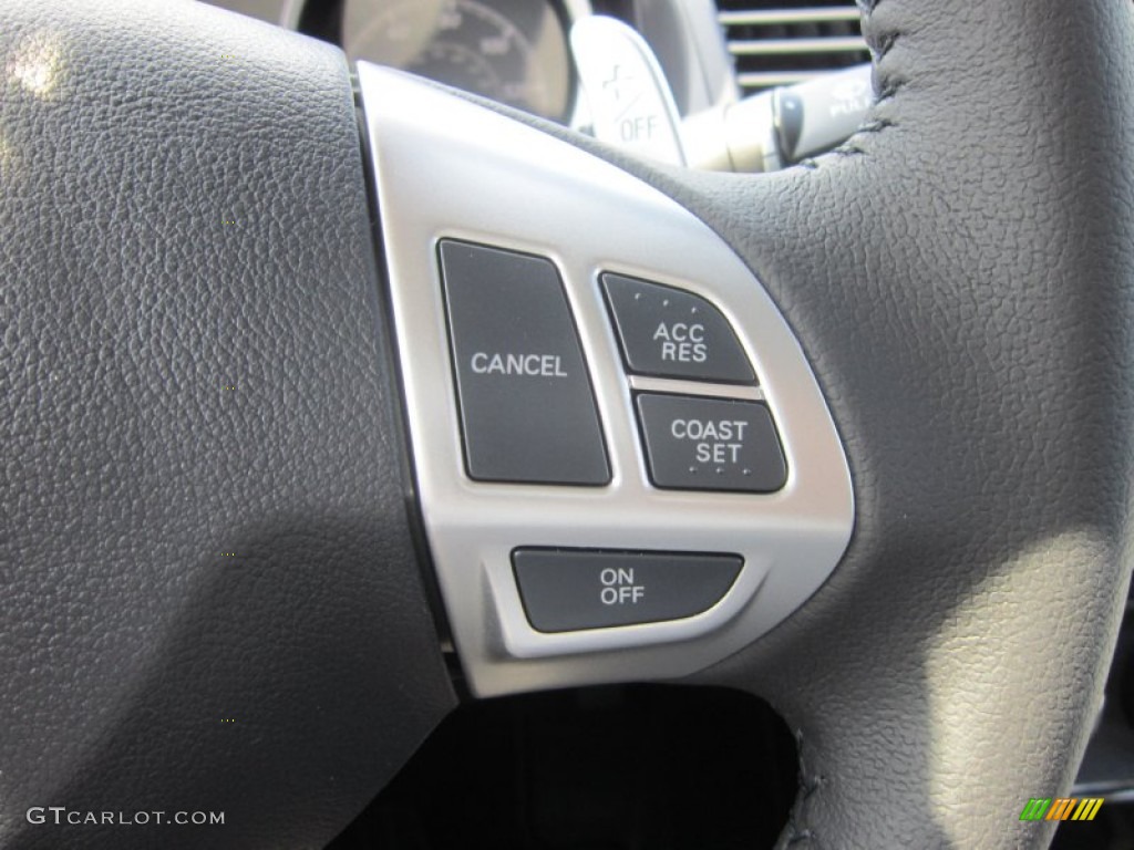 2012 Lancer GT - Wicked White / Black photo #16