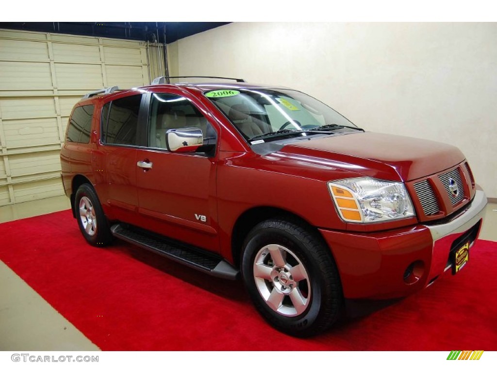 Red Brawn Nissan Armada