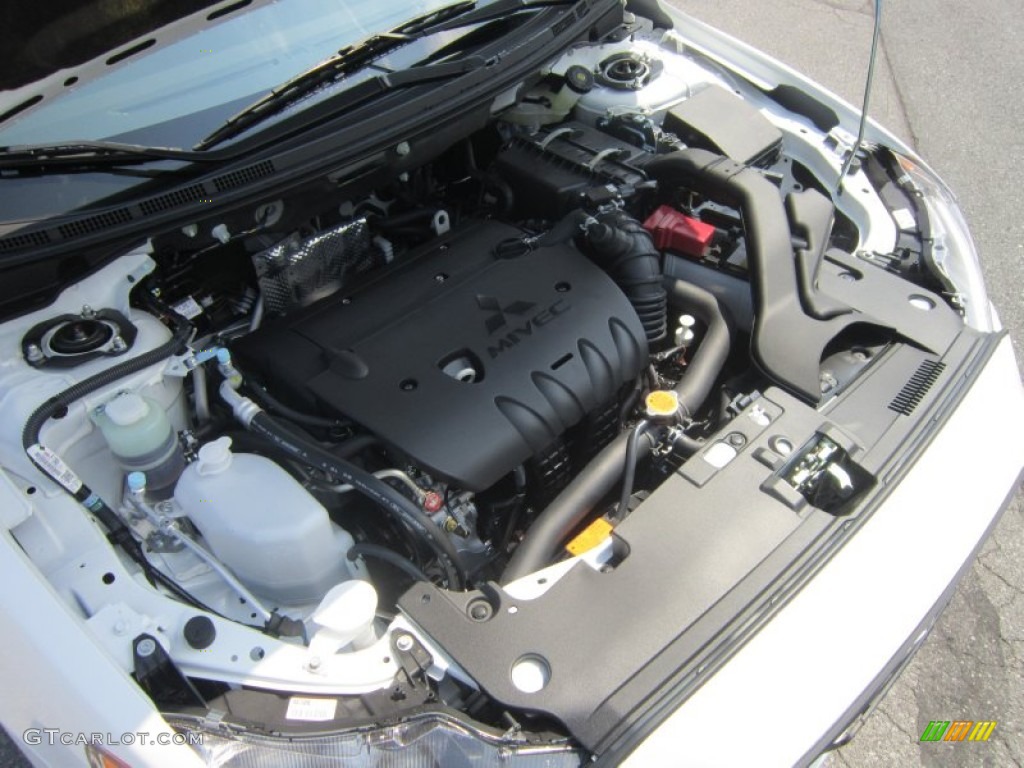 2012 Lancer GT - Wicked White / Black photo #25