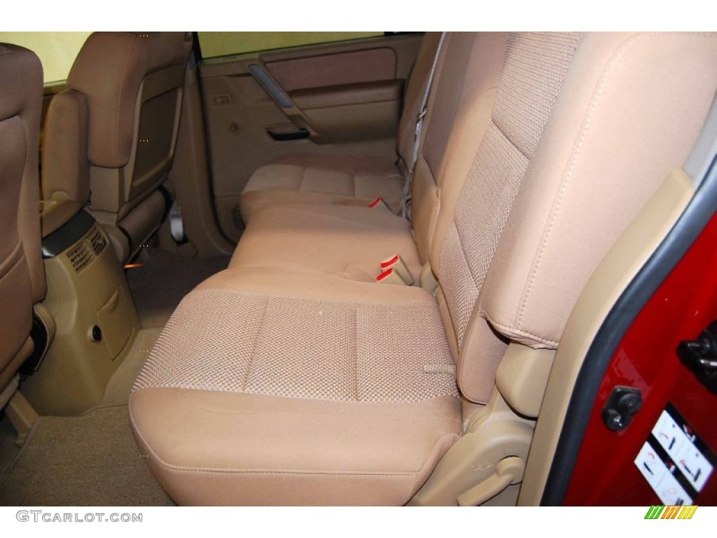 2006 Armada SE - Red Brawn / Sand Beige photo #15