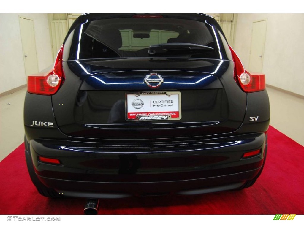 2011 Juke SV - Sapphire Black / Black/Silver Trim photo #5