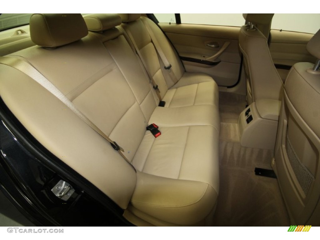 2009 3 Series 328i Sedan - Black Sapphire Metallic / Beige photo #33