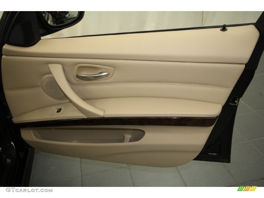 2009 3 Series 328i Sedan - Black Sapphire Metallic / Beige photo #36