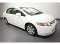 Taffeta White - Civic LX Sedan Photo No. 1