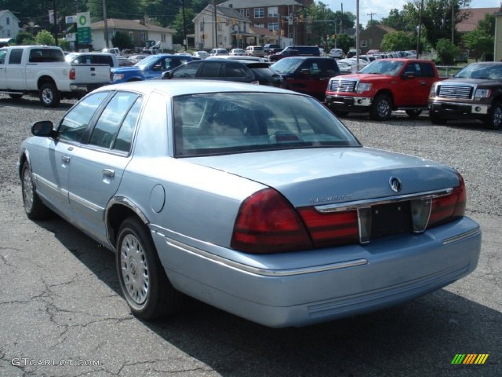 2003 Grand Marquis GS - Light Ice Blue Metallic / Medium Parchment photo #4