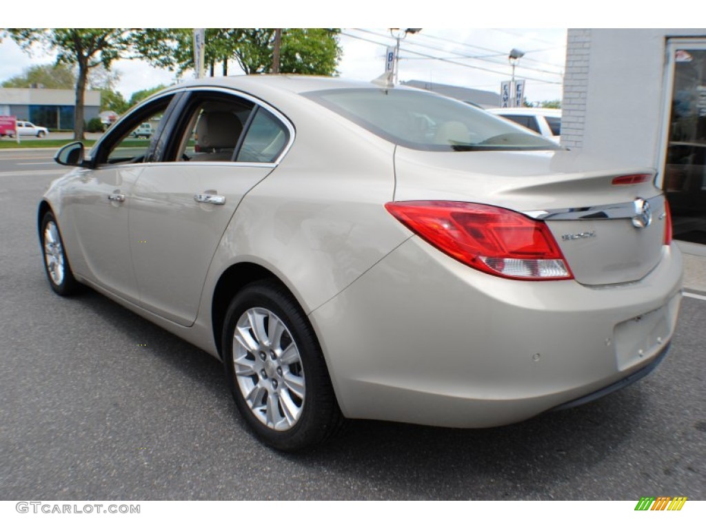 Gold Mist Metallic 2012 Buick Regal Standard Regal Model Exterior Photo #67117383
