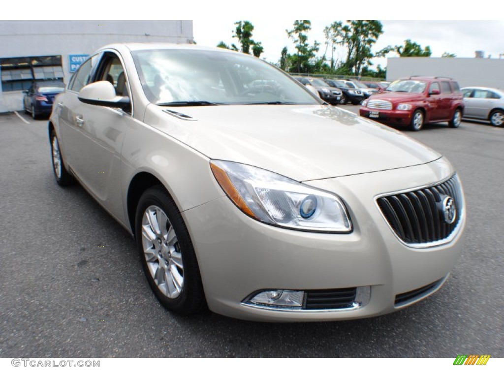 Gold Mist Metallic 2012 Buick Regal Standard Regal Model Exterior Photo #67117415