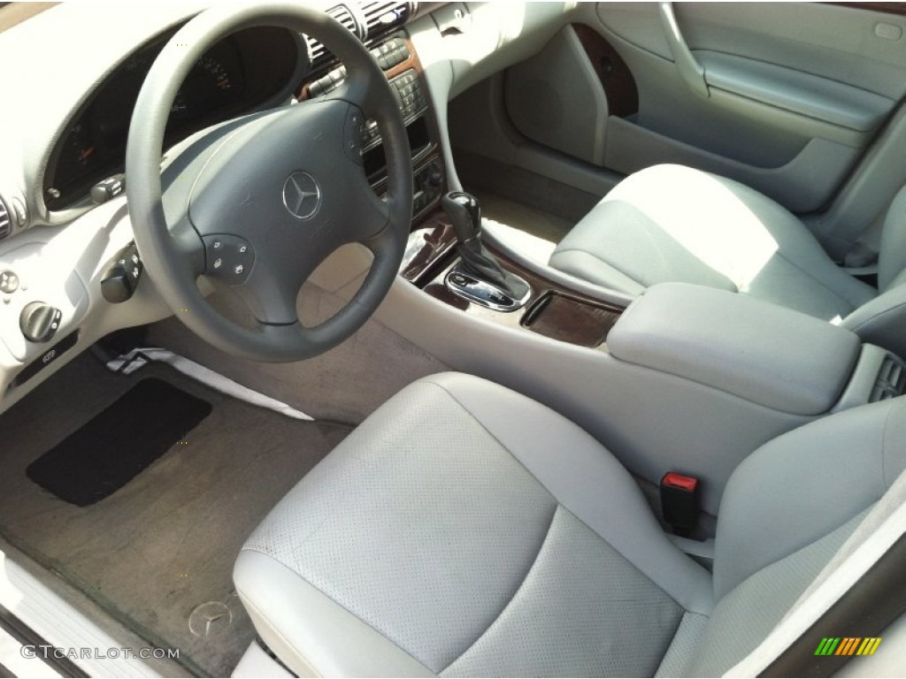 2001 C 320 Sedan - Brilliant Silver Metallic / Ash photo #14