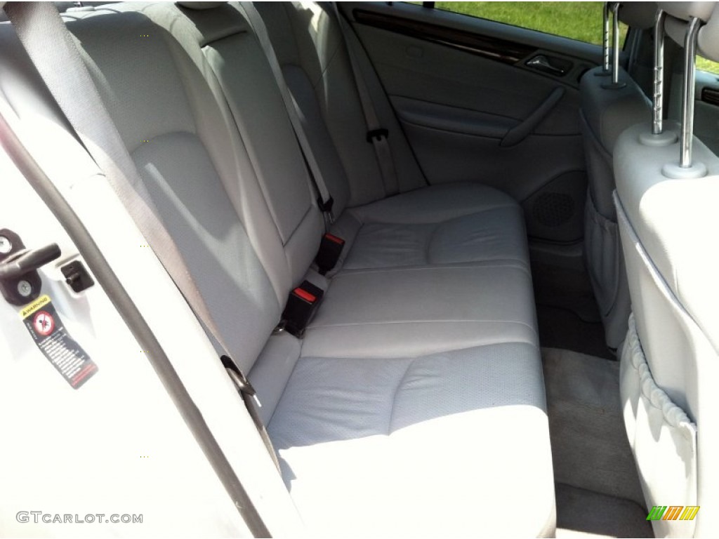 2001 C 320 Sedan - Brilliant Silver Metallic / Ash photo #19