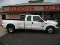 1999 Oxford White Ford F350 Super Duty XLT SuperCab Dually  photo #3
