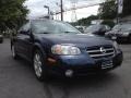 2003 Majestic Blue Nissan Maxima GLE  photo #3