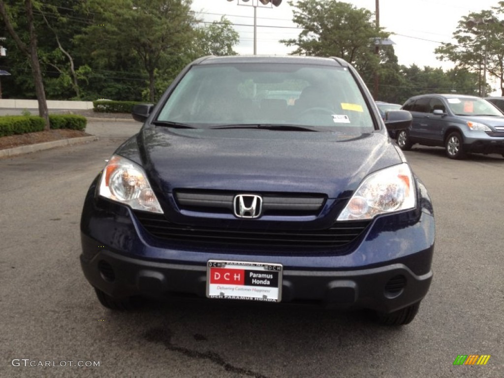 2009 CR-V LX 4WD - Royal Blue Pearl / Black photo #3