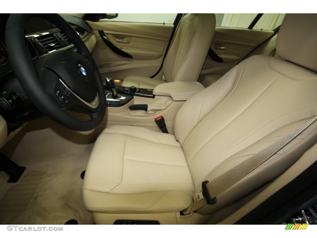 Veneto Beige Interior 2012 BMW 3 Series 328i Sedan Photo #67119658