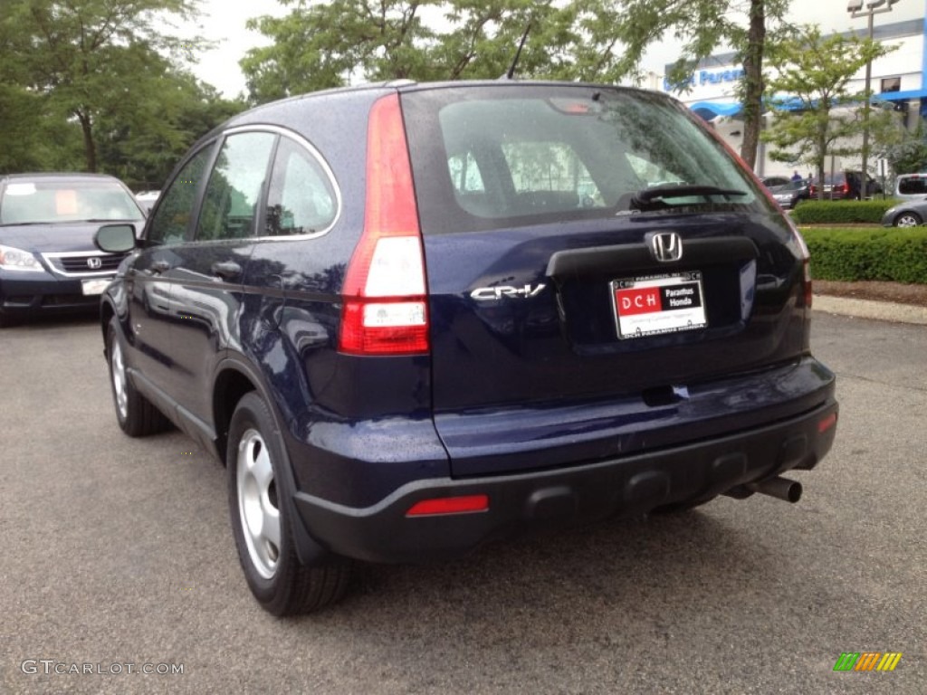 2009 CR-V LX 4WD - Royal Blue Pearl / Black photo #9