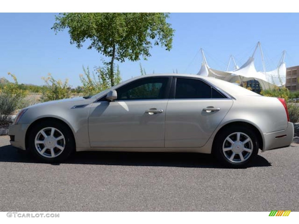 Gold Mist 2009 Cadillac CTS Sedan Exterior Photo #67119896