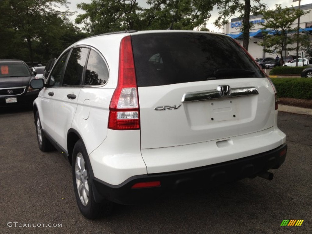 2009 CR-V EX 4WD - Taffeta White / Gray photo #9