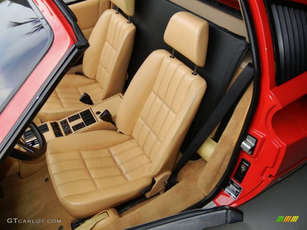 Tan Interior 1989 Ferrari 328 GTS Photo #67120460