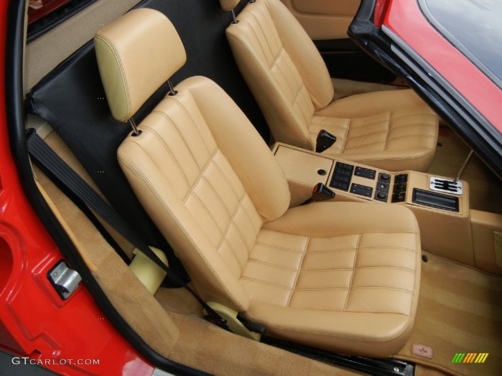 Tan Interior 1989 Ferrari 328 GTS Photo #67120466