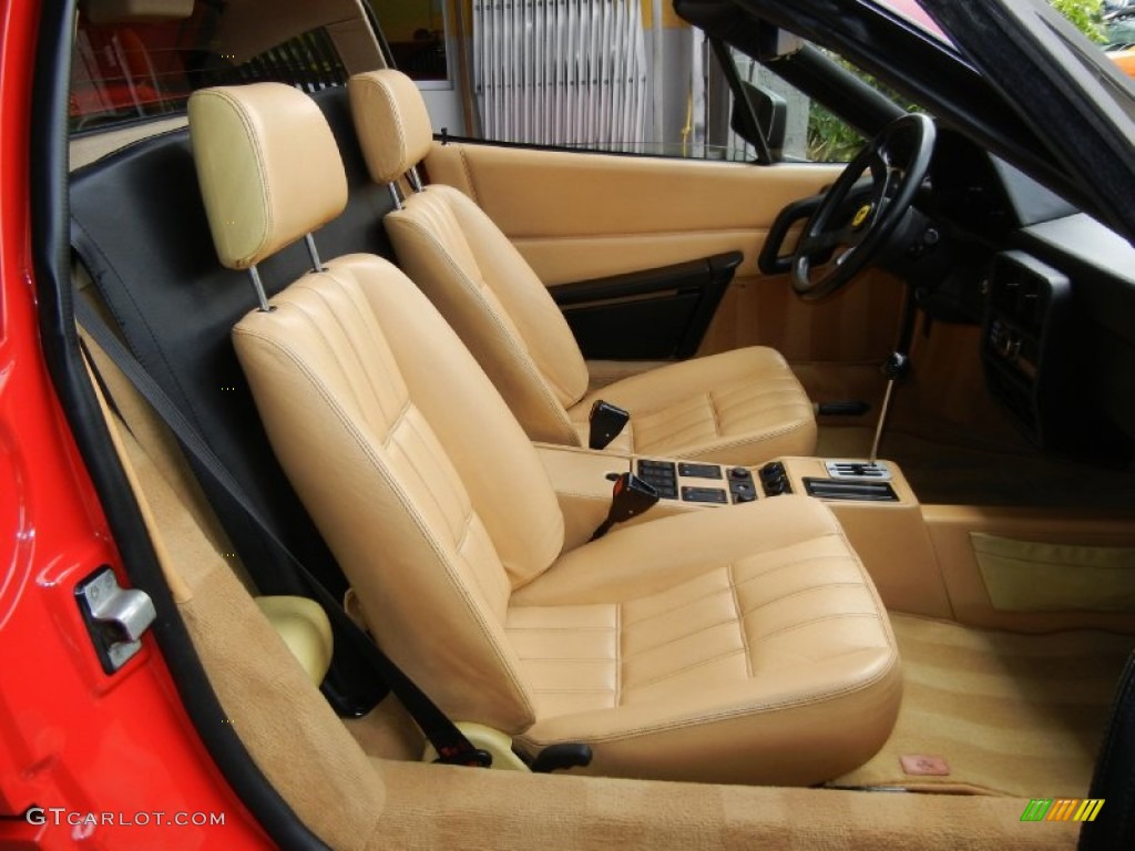 Tan Interior 1989 Ferrari 328 GTS Photo #67120475
